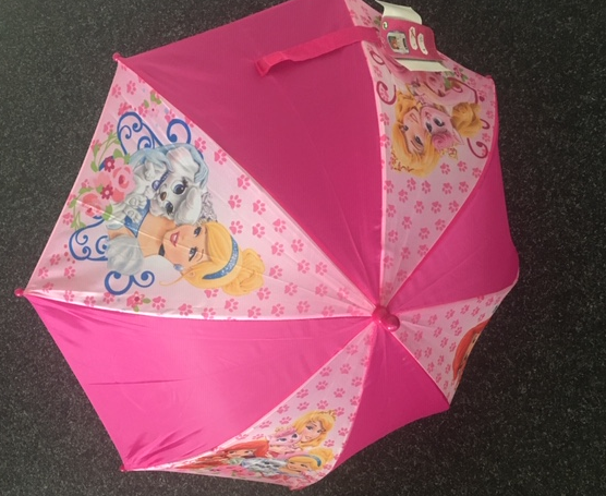 DISNEY Kinderschirm / Regenschirm - Palace Pets - pink