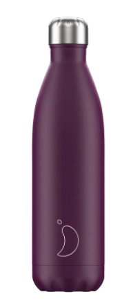 CHILLY`S Trinkflasche Bottle Matte Purple 750ml
