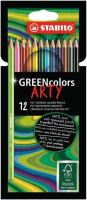 STABILO GREENcolors - 12 Farben ARTY Buntstifte STABILO GREENcolors - 12 Farben ARTY Buntstifte