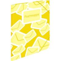 HERMA Postmappe 7129 DIN A4 Gummizug PP gelb HERMA Postmappe 7129 DIN A4 Gummizug PP gelb