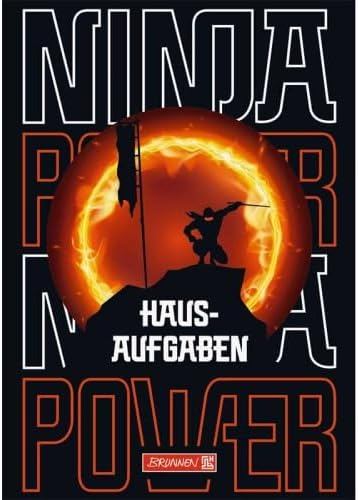 Hausaufgabenheft Ninja Power, A5, 48 Blatt BRUNNEN
