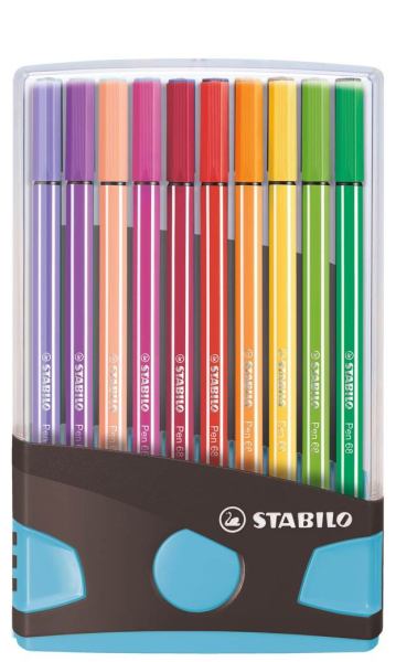 STABILO Fasermaler pen 68 ColorParade 20ST in 20 Farben