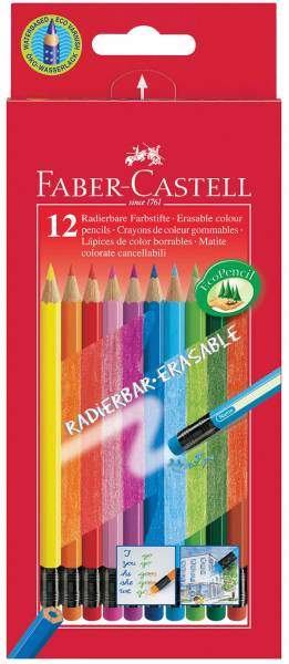Faber-Castell Farbstifte, radierbare Buntstifte