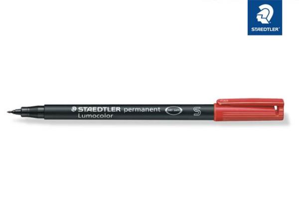 STAEDTLER Lumocolor permanent pen 313 rot