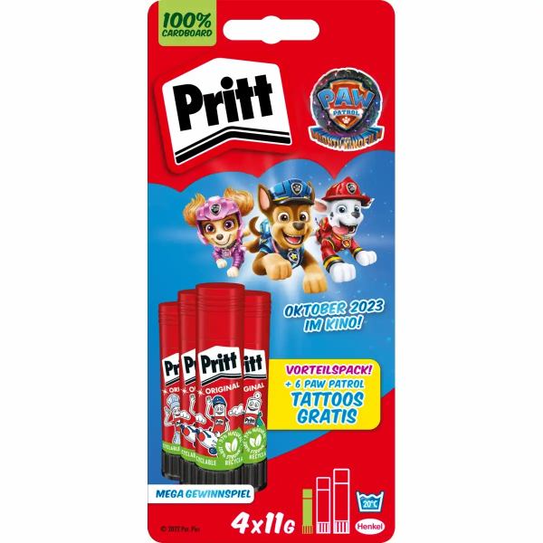 Pritt Klebestifte PAW PATROL 11g 4 Stück **