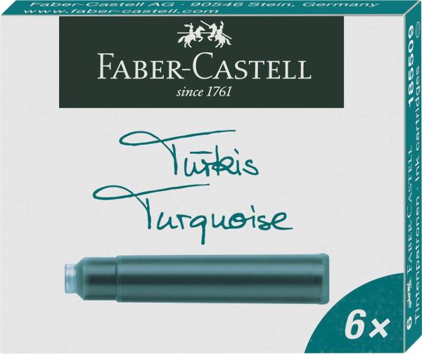 Faber-Castell Tintenpatronen 6 St.