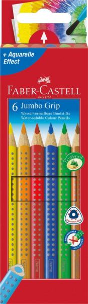 Faber-Castell Buntstift Jumbo GRIP 6er Kartonetui