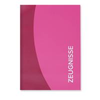 Roth Zeugnismappe 12 Hüllen rosa DIN A4 **