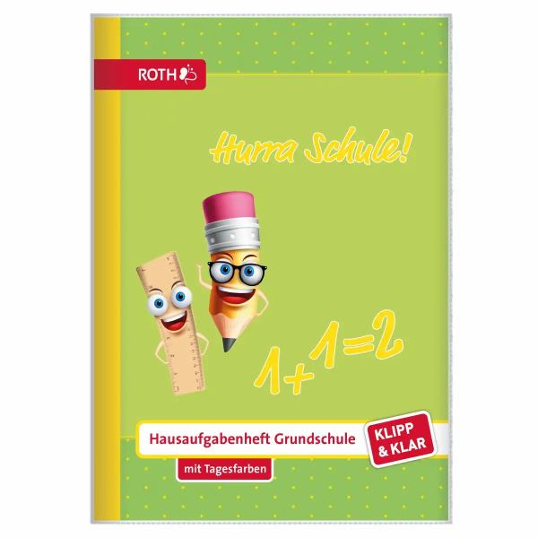 Roth Hausaufgabenheft Klipp & Klar Hurra Schule **