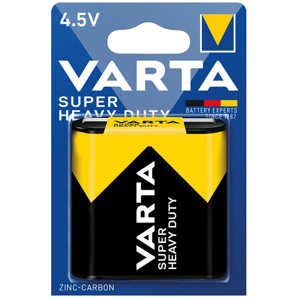 VARTA Batterie DUTY 4,5V SUPER HEAVY