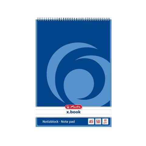 Herlitz Notizblock A5 50 Blatt