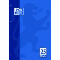 Oxford Berufsschulblock Lineatur 25 liniert mit weißem Rand 50 Blatt DIN A4 ** Oxford Berufsschulblock Lineatur 25 liniert mit weißem Rand 50 Blatt DIN A4 **