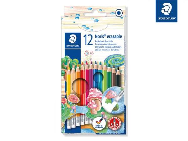 STAEDTLER Farbstift Noris Club radierbar 12ST 100% PEFC