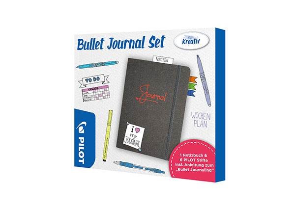 Bullet Journal Set im Neon-Trend