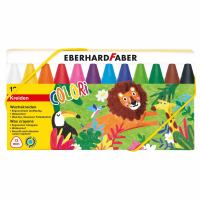 Vorschau: EBERHARD FABER Colori Wachsmalkreide wasserfest , dreikant - 12er Etui ** Vorschau: EBERHARD FABER Colori Wachsmalkreide wasserfest , dreikant - 12er Etui **