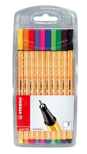 STABILO Fineliner point 88® Etui