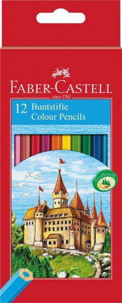 Faber-Castell Buntstift Classic Colours 12er Kartonetui