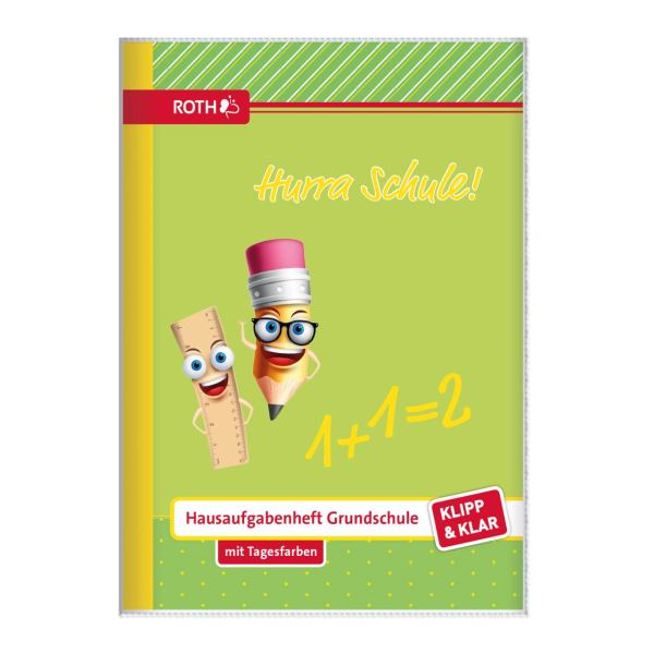 Roth Hausaufgabenheft Klipp & Klar Hurra Schule