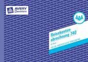 AVERY ZWECKFORM Reisekostenabrechnung