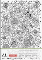 Brunnen Zeichenblock "Floral" ZENart A3 Brunnen Zeichenblock "Floral" ZENart A3