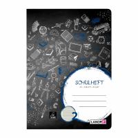 LANDRÉ Schulheft Lineatur 2 liniert 16 Blatt DIN A4 **