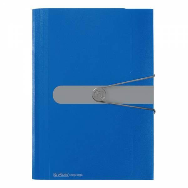 Herlitz Fächermappe PP A4 blau