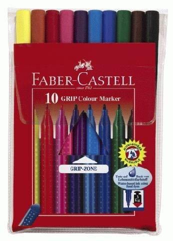 Faber Castell Filzstift Grip Colour, 10St