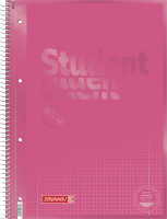 Brunnen Collegeblock Premium Student Colour Code A4 kariert, Lineatur  28 Deckblatt: tulip Brunnen Collegeblock Premium Student Colour Code A4 kariert, Lineatur  28 Deckblatt: tulip