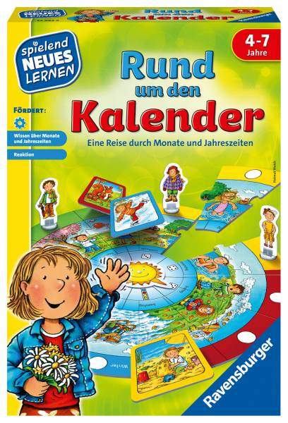 RAVENSBURGER - Rund um den Kalender - Lernspiel **