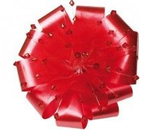 NESTLER Schultütenrosetten mit Schmucksteinen, 18 cm, farbig sortiert