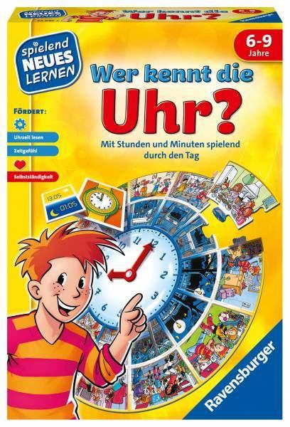 RAVENSBURGER - Wer kennt die Uhr? - Lernspiel