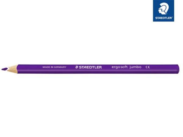 STAEDTLER ergo soft® jumbo Farbstift, 4 mm, violett