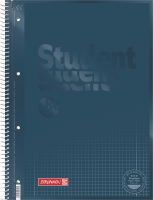Brunnen Collegeblock Premium Student Colour Code A4 kariert, Lineatur 28 Deckblatt: denim Brunnen Collegeblock Premium Student Colour Code A4 kariert, Lineatur 28 Deckblatt: denim