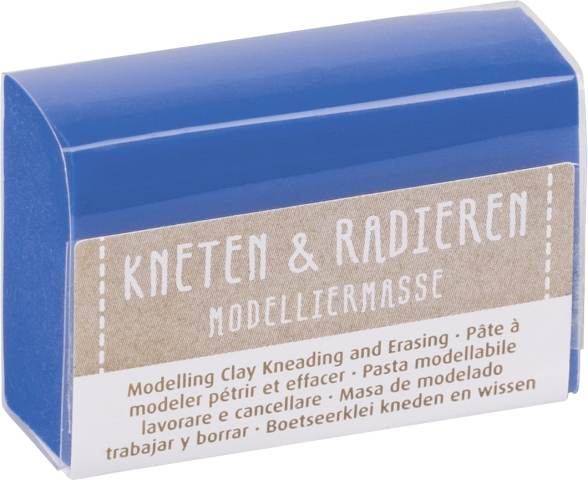 Kneten & Radieren Modelliermasse blau