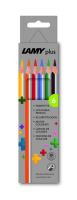 LAMY plus Buntstifte in Faltschachtel - 6 Stück LAMY plus Buntstifte in Faltschachtel - 6 Stück