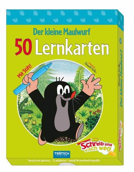 Lernkarten ABC Der kleine Maulwurf wisch und Weg