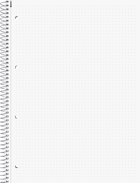 Brunnen Collegeblock A4 dotted Premium