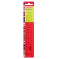 Herlitz Lineal, Kunststoff, transparent 16cm Herlitz Lineal, Kunststoff, transparent 16cm
