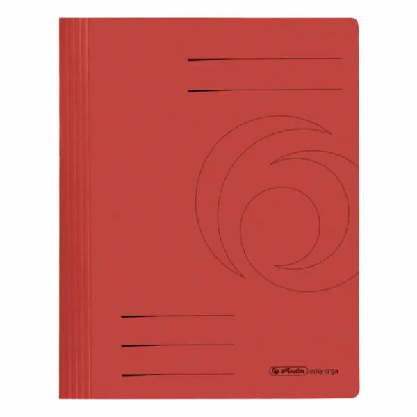 Schnellhefter Rot, DIN A4, Karton, von Herlitz **