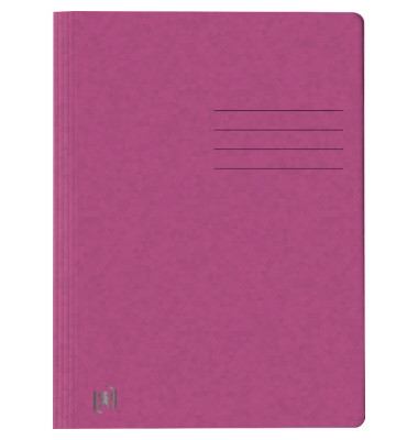 Oxford Top File + A4 Schnellhefter beidseitiges Beschriftungsfeld violett