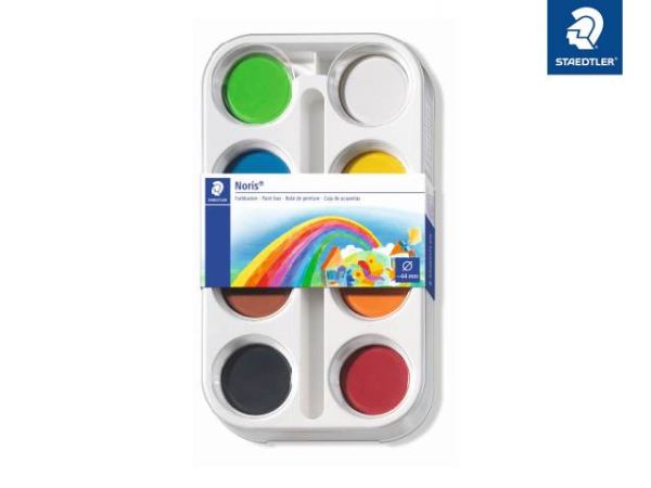 STAEDTLER Kunststoff-Kasten mit 8 Farben