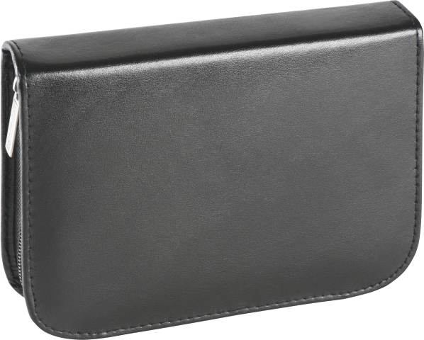 BRUNNEN Schüler- Etui Leder schwarz 1 Klappe