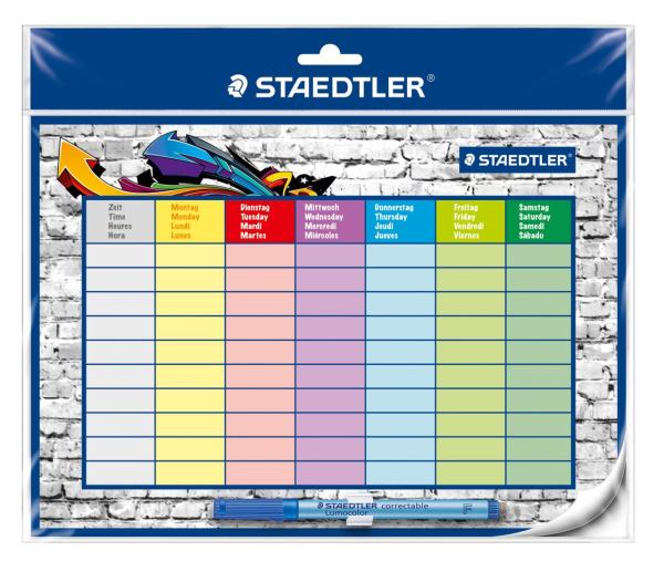 STAEDTLER Lumocolor Stundenplan