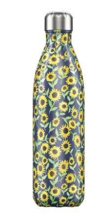CHILLY`S Trinkflasche Bottle Floral Sunflower 750ml