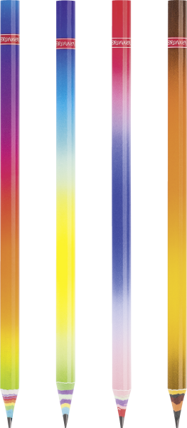 Brunnen Bleistift "Rainbow Paper", 1 Stück