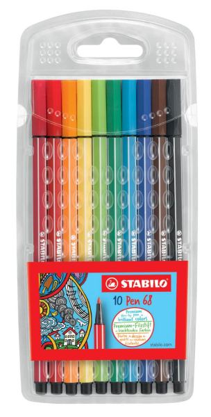 STABILO Premium-Filzstift Pen 68 Etui