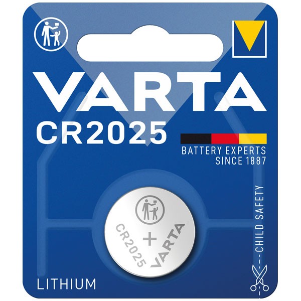 VARTA Batterie CR2025 LITHIUM Coin