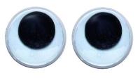 Wackelaugen 7 mm rund, 48 St. selbstklebend