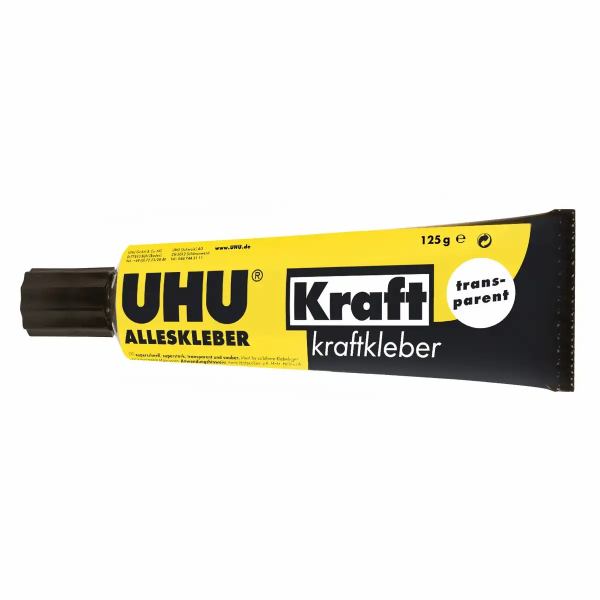 UHU Alleskleber Kraftkleber transparent 125g Tube