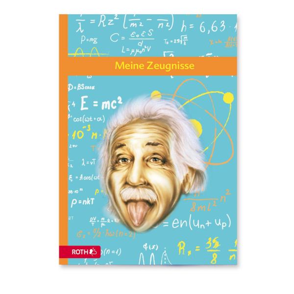 Roth Zeugnismappe A4 , Einstein